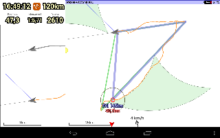 XCTrack 0.3.4 - XC Assistant with new navigation, wind and sun icons